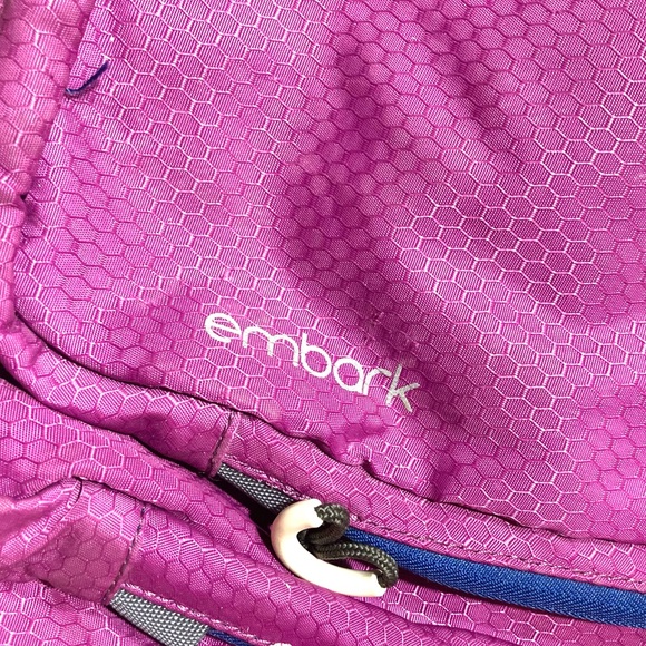 Embark purple large backpack. - Picture 3 of 3